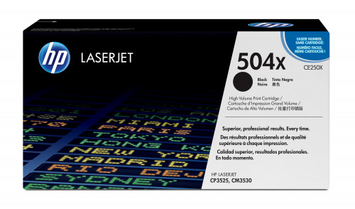 CARTUCHO NEGRO HP COLOR LASERJET CE25